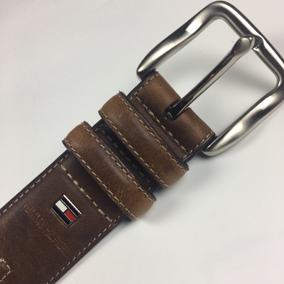 Tommy Hilfiger Other - NWOT Tommy Hilfiger Brown Leather Belt Size 34